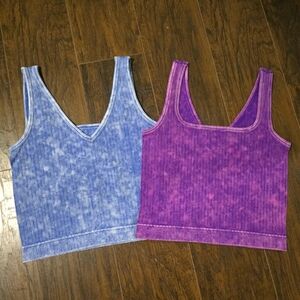Zenana | Reversible Tank Bralettes L/XL (2)